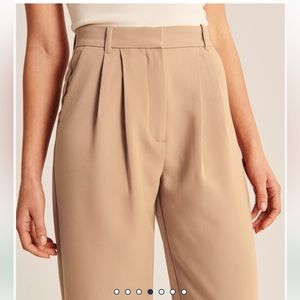 NWT A&F Solange Tailored Wide Leg Pant Sz 27